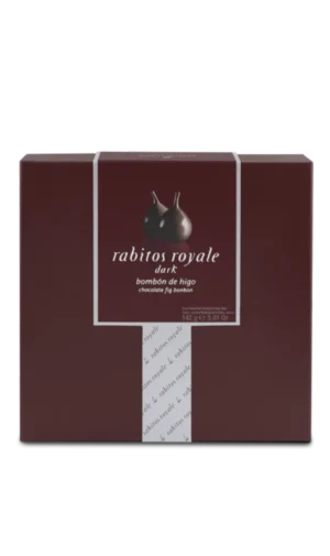 Rabitos Royale figos juodajame šokolade 8 vnt dėžutėje 142 g