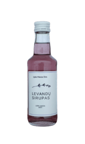 Natūralus levandų sirupas 200ml