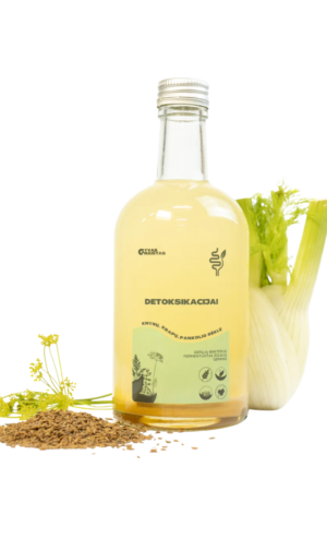 Fermentuotas probiotinis gėrimas „Detoksikacijai”