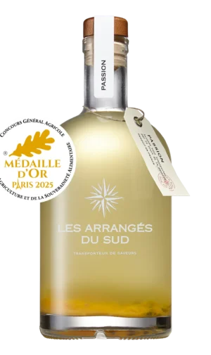 Aromatizuotas romas su pasiflora