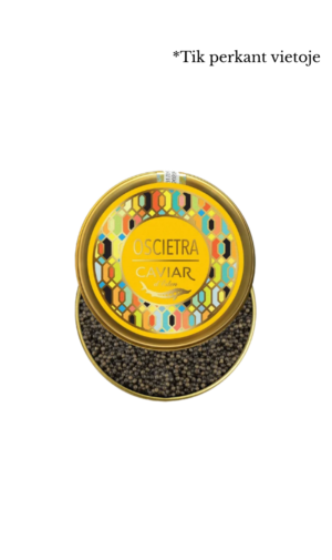 Juodieji ikrai Oscietra 100g