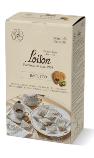 Itališki Loison sausainiai "Bacetto" 1250g.